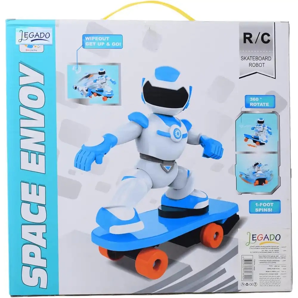 Space Envoy Skateboard Robot with Remote Control - 2400B | Toyagator