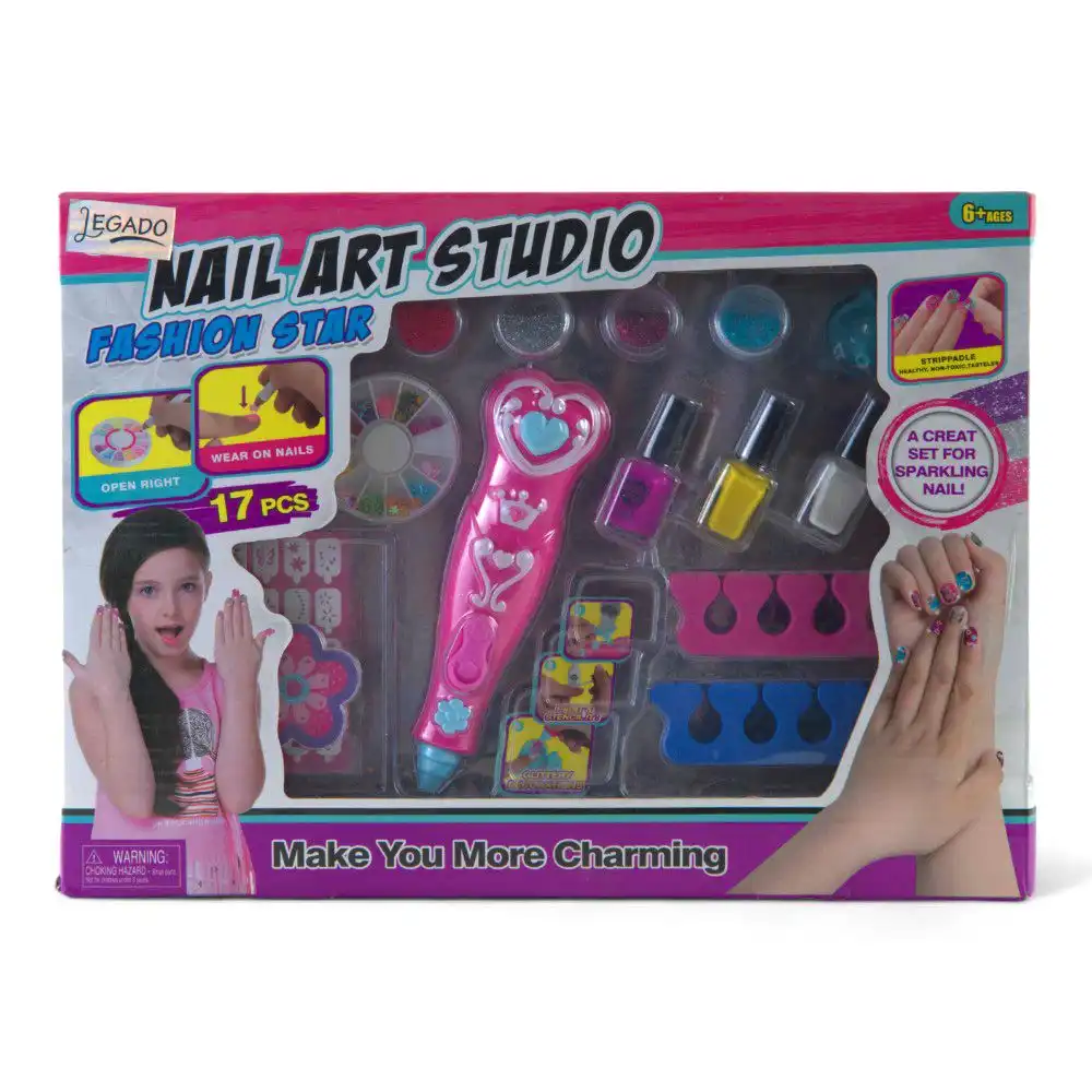 Glitter nail polish set, multiple colors - 868-105