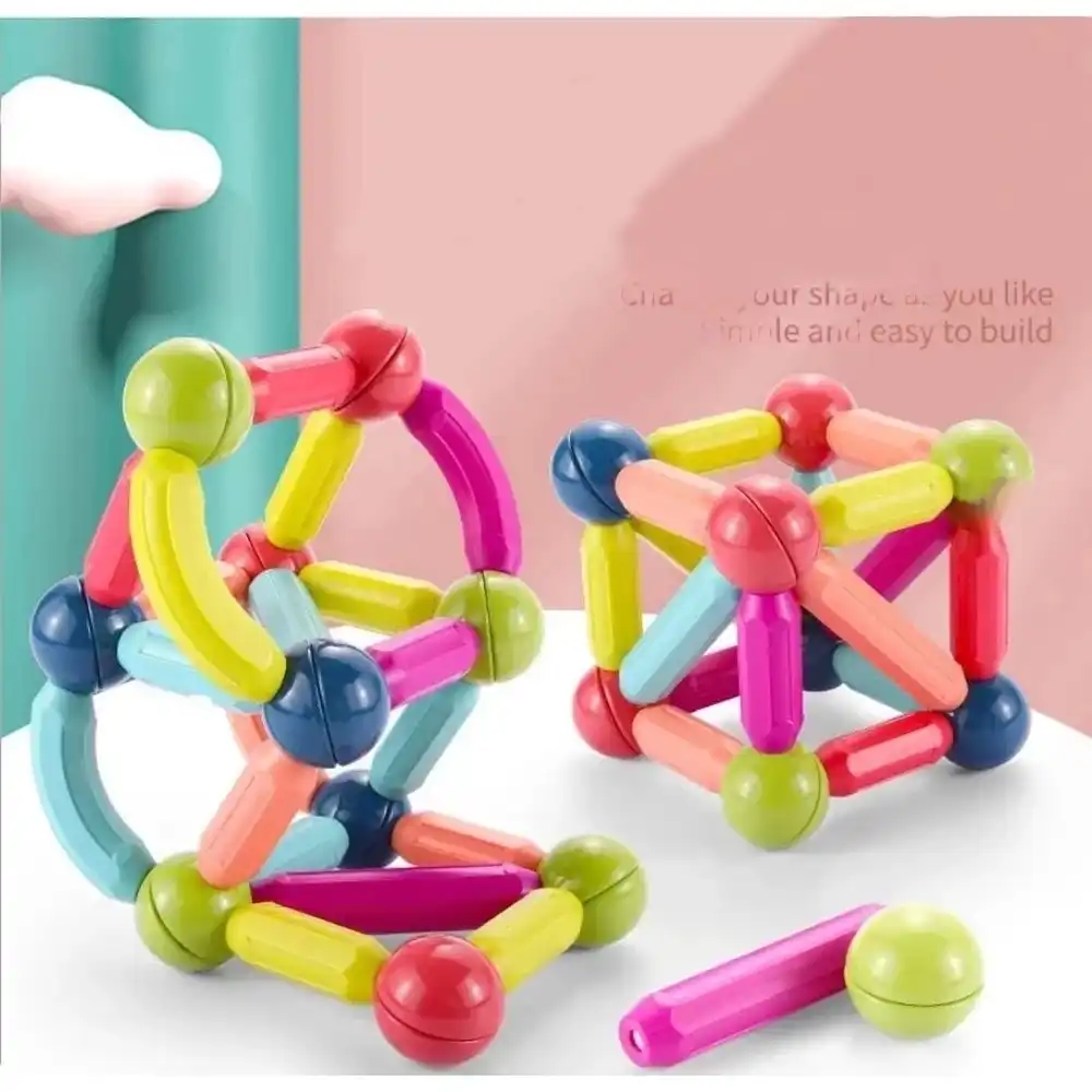 Magnetic constructor MAGNET STICK 46 parts, art. HD379A