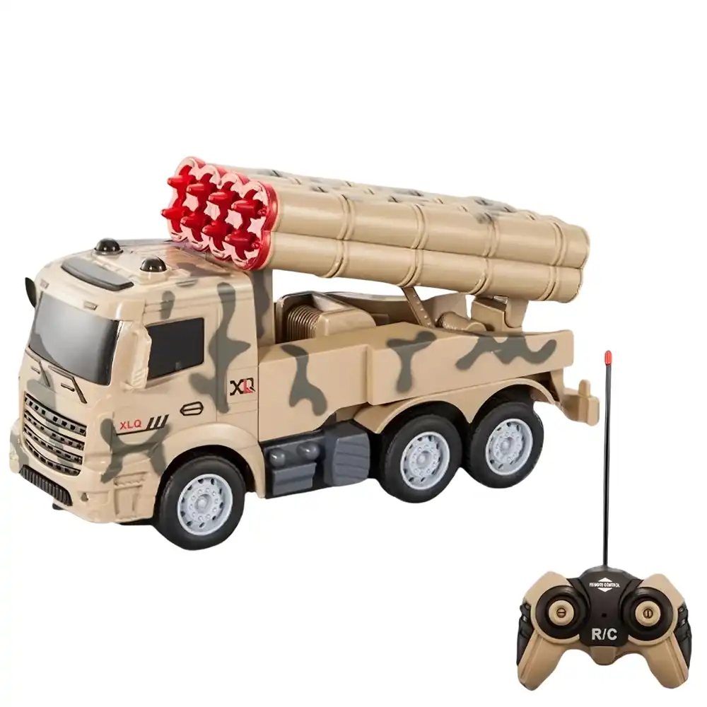 Military Truck Vehicle with 8 Missels & Remote Control - DH666-9A