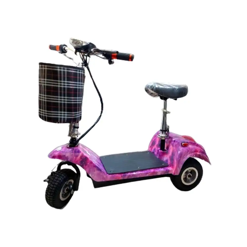 Purple Deliver Friend - Ride-on Electric Scooter for Kids - BD-007
