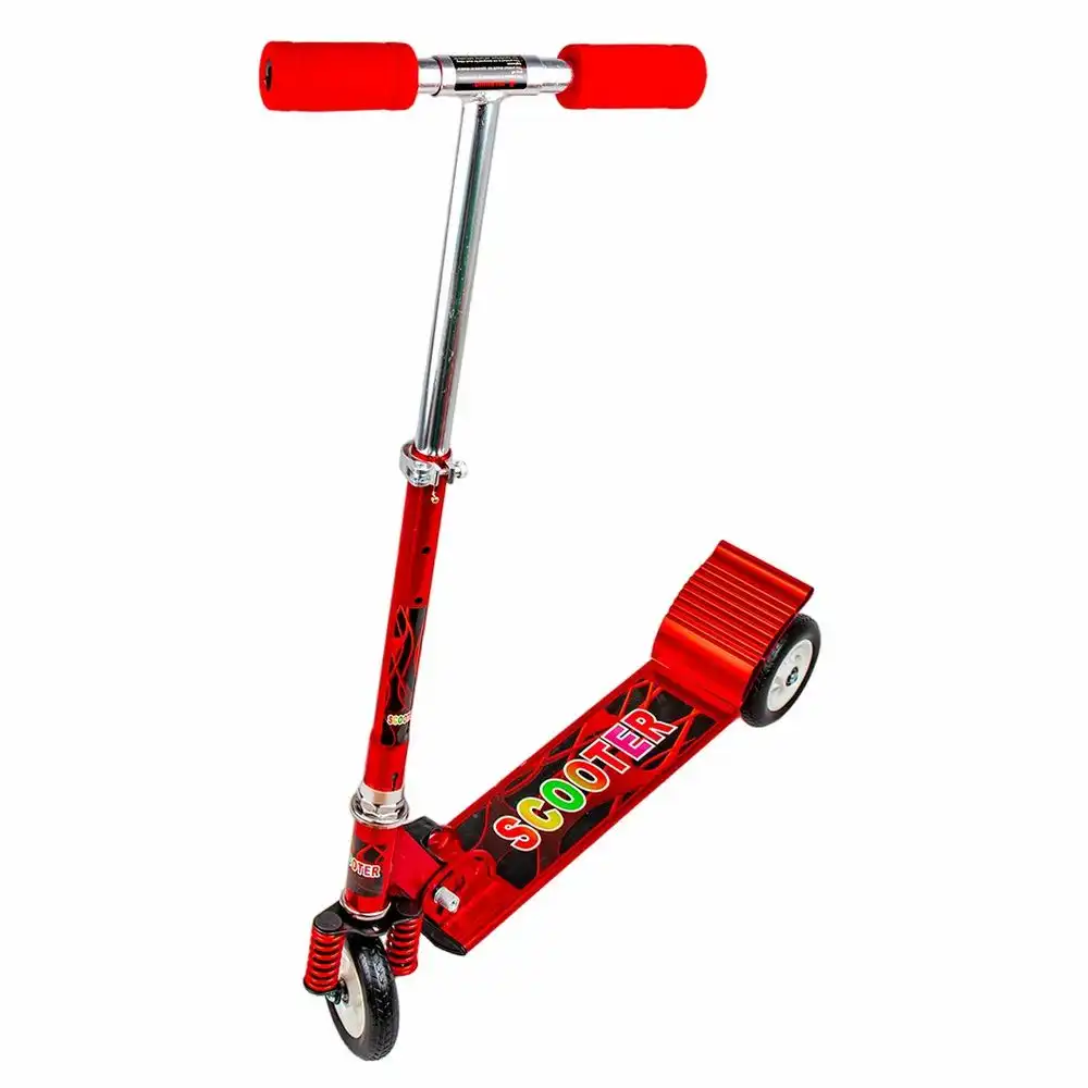 Foldable Aluminum 3B Wheels Red Scooter - 232B