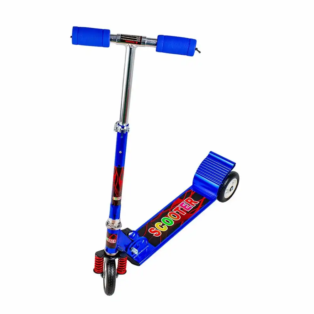 Foldable Aluminum 3B Wheels Blue Scooter - 232B