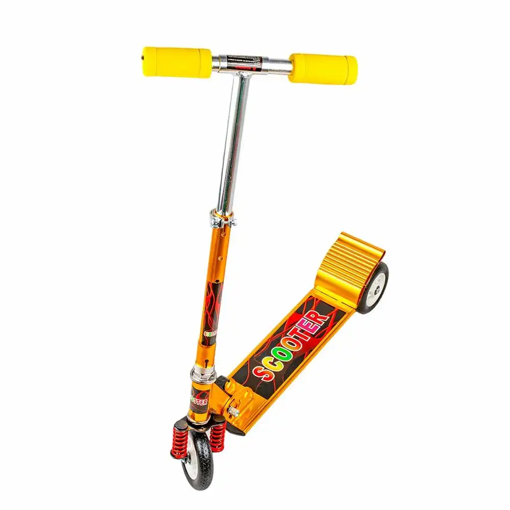 Foldable Aluminum 3B Wheels Yellow Scooter - 232B