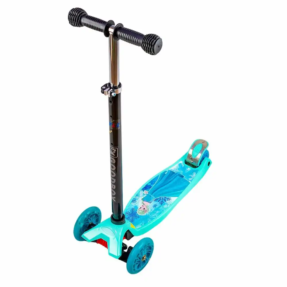Foldable PVC Wheels Frozen Blue Scooter - 306