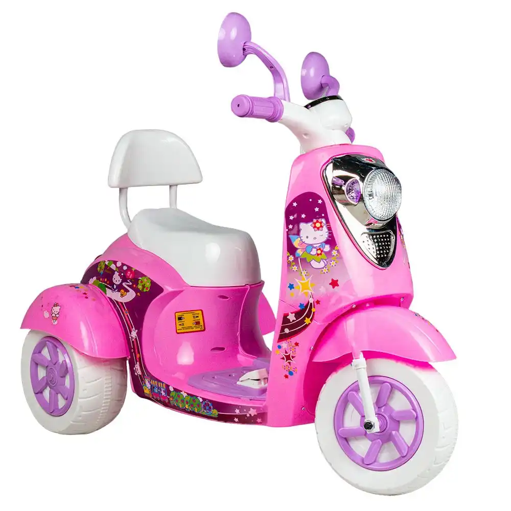 Hello Kitty Electric Rides-on Motorcycle for Kids - Pink - QM-168