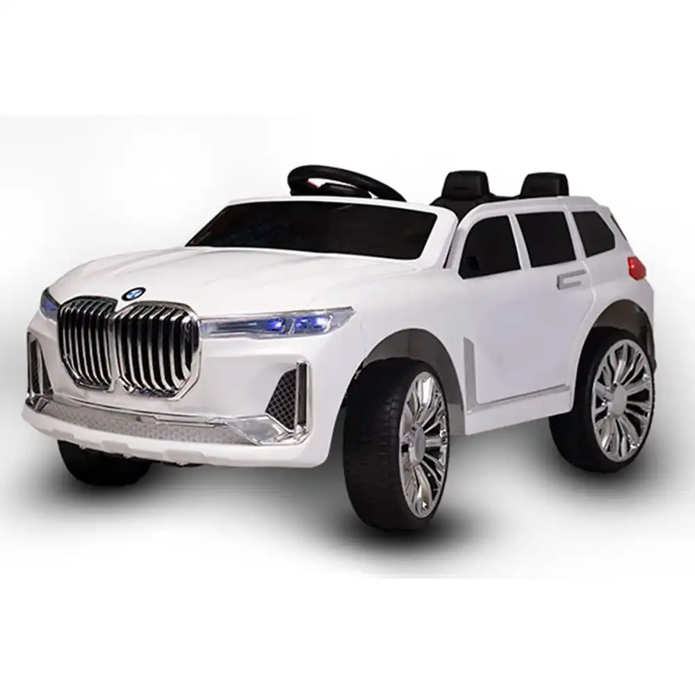 Ghost Buster Ride-on Car for Kids with Remote Control - White - YT-3588