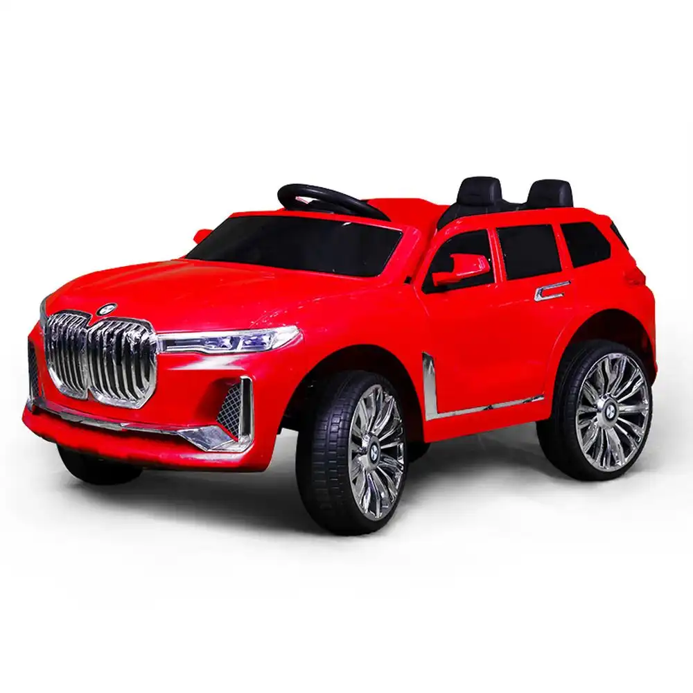 Ghost Buster Ride-on Car for Kids with Remote Control - Red - YT-3588
