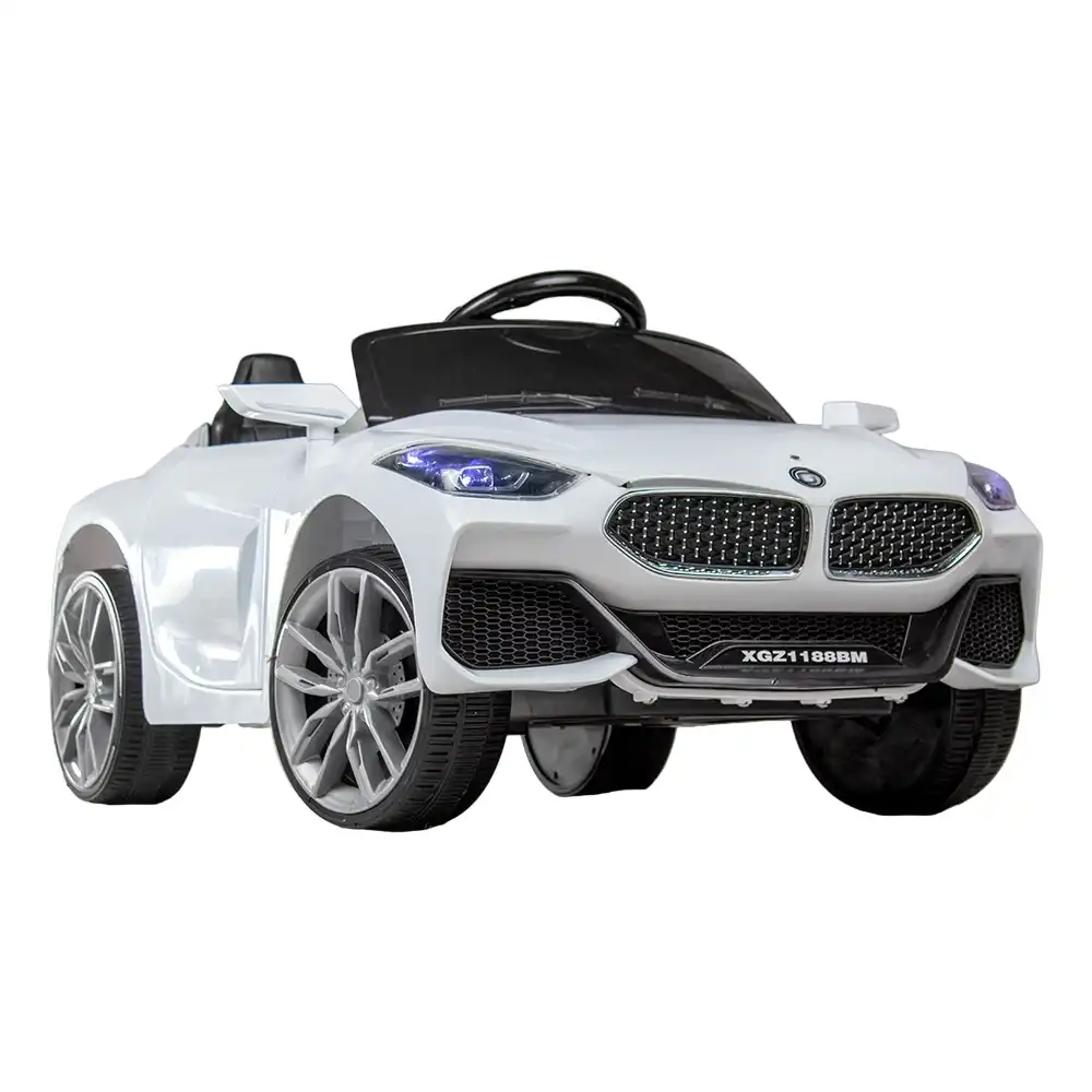 BMW Z4 Electronic Ride-on Car for Kids with Remote Control - White - BQ-1188