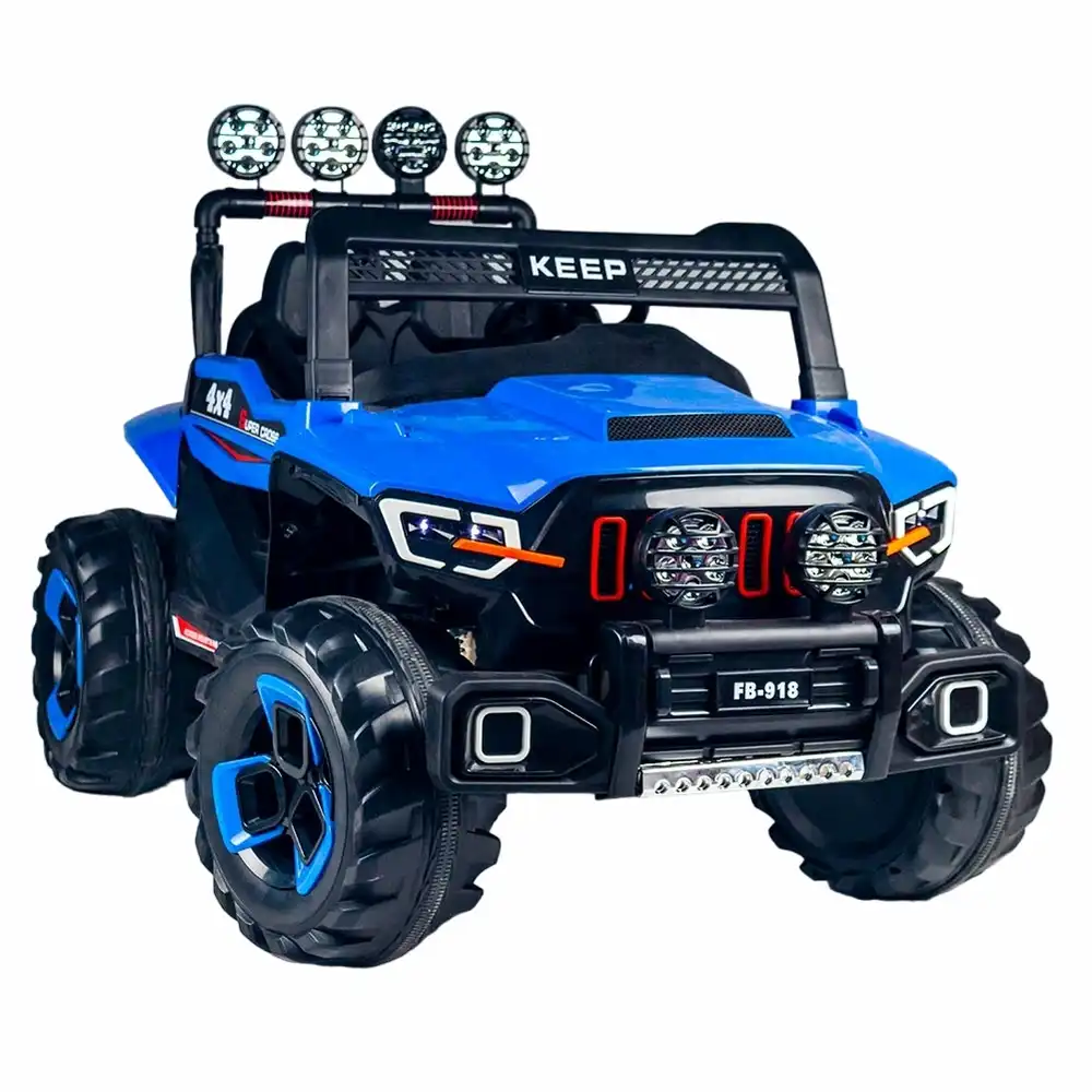Super Fancy Electric Rides-on Car for Kids with Remote Control - Blue - FB-918