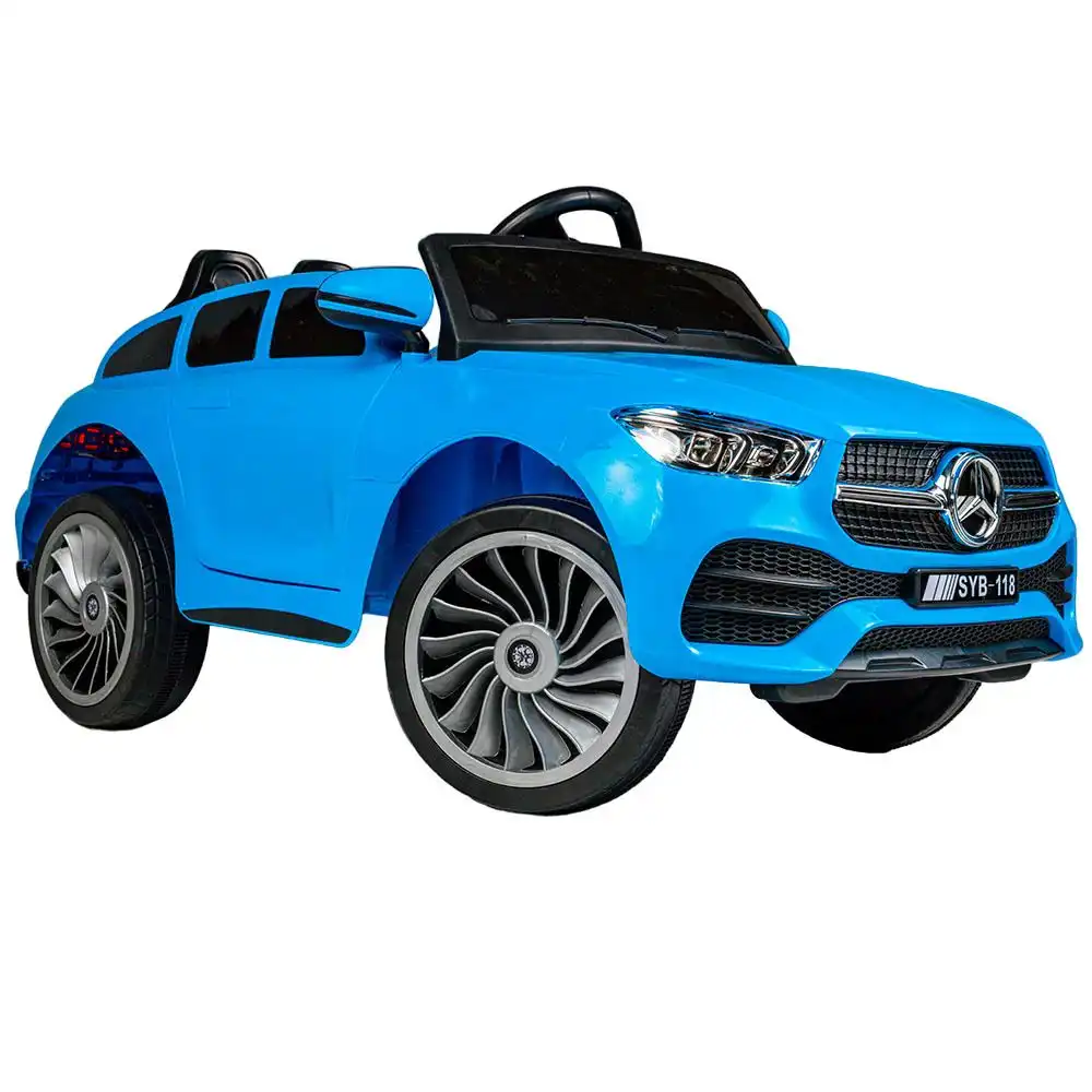Sterling Electric Ride-on Car for Kids with Remote Control - Blue - SYB-118