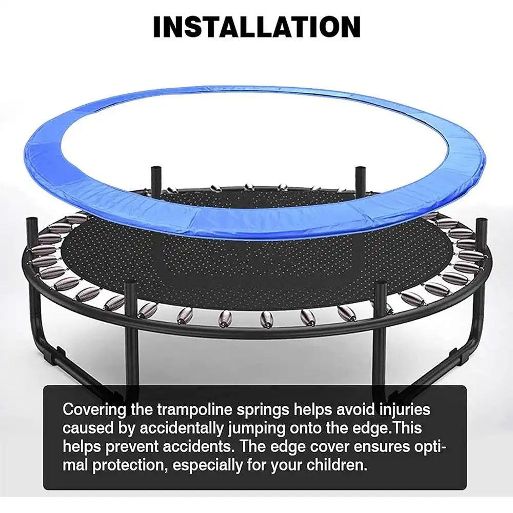 Trampoline 6 Feet For Kids with Safety Net and Ladder - 6FT