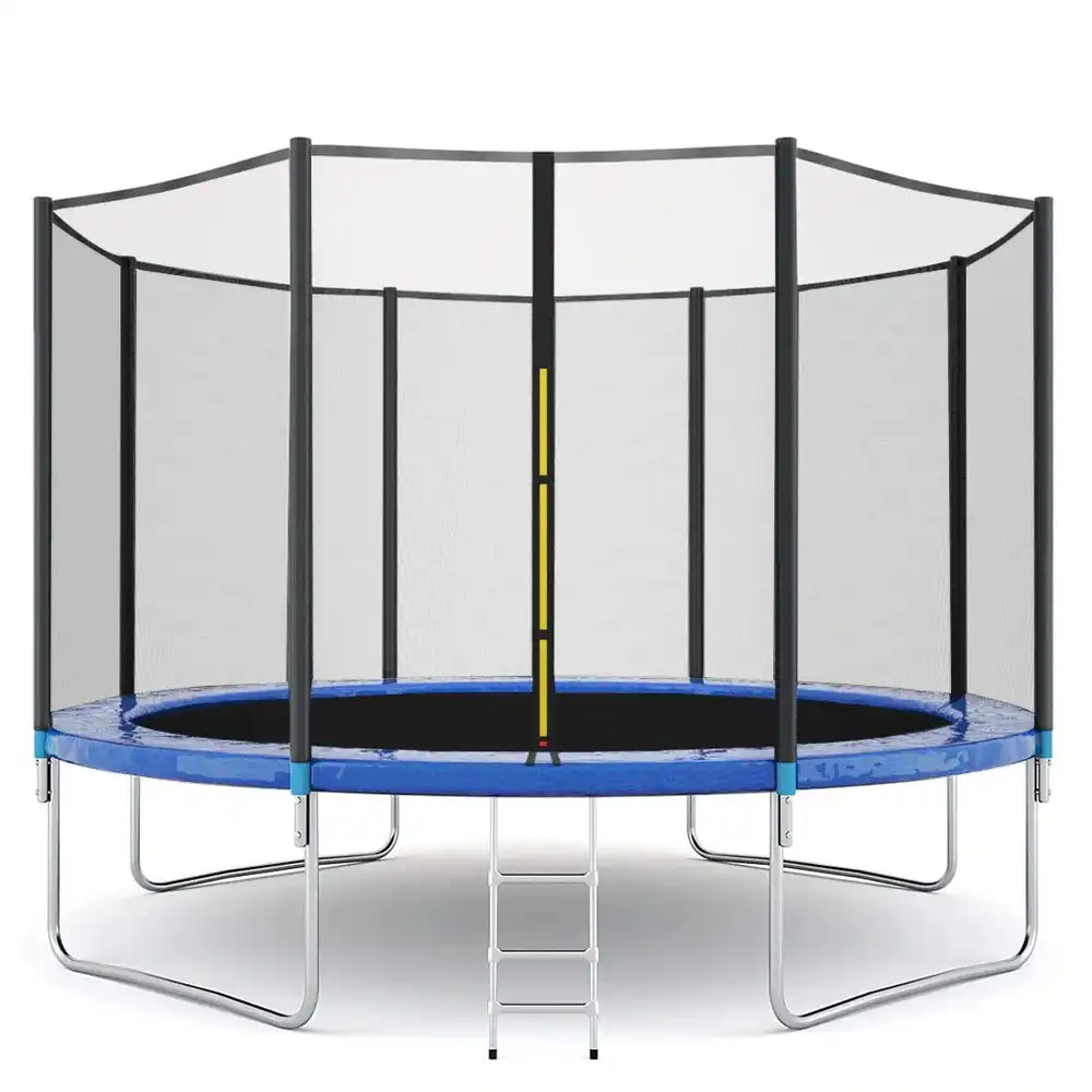 Trampoline 10 Feet For Kids with Safety Net and Ladder - 10FT