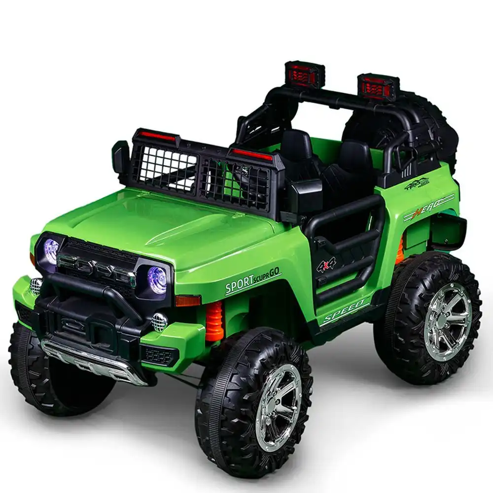 Emerald Electric Rides-on for Kids with Remote Control - Green - LW-9199
