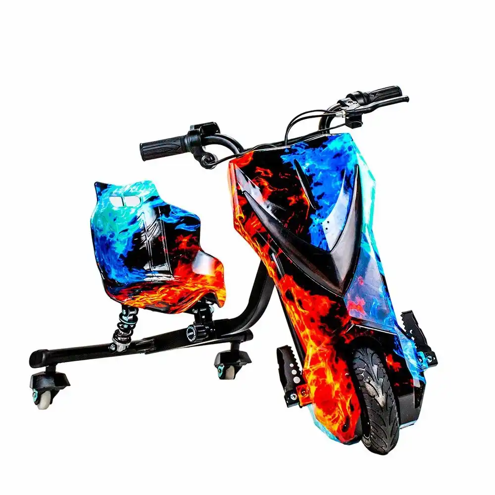 Electric Ride-on Scooter Drift for Kids 3.6A 36V - Water and Fire - BD-010A