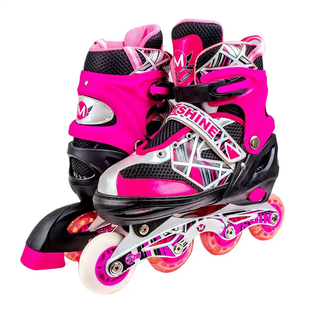 Inline Skate Pink Shoes Large Size ( 39 to 42 ) - 961L