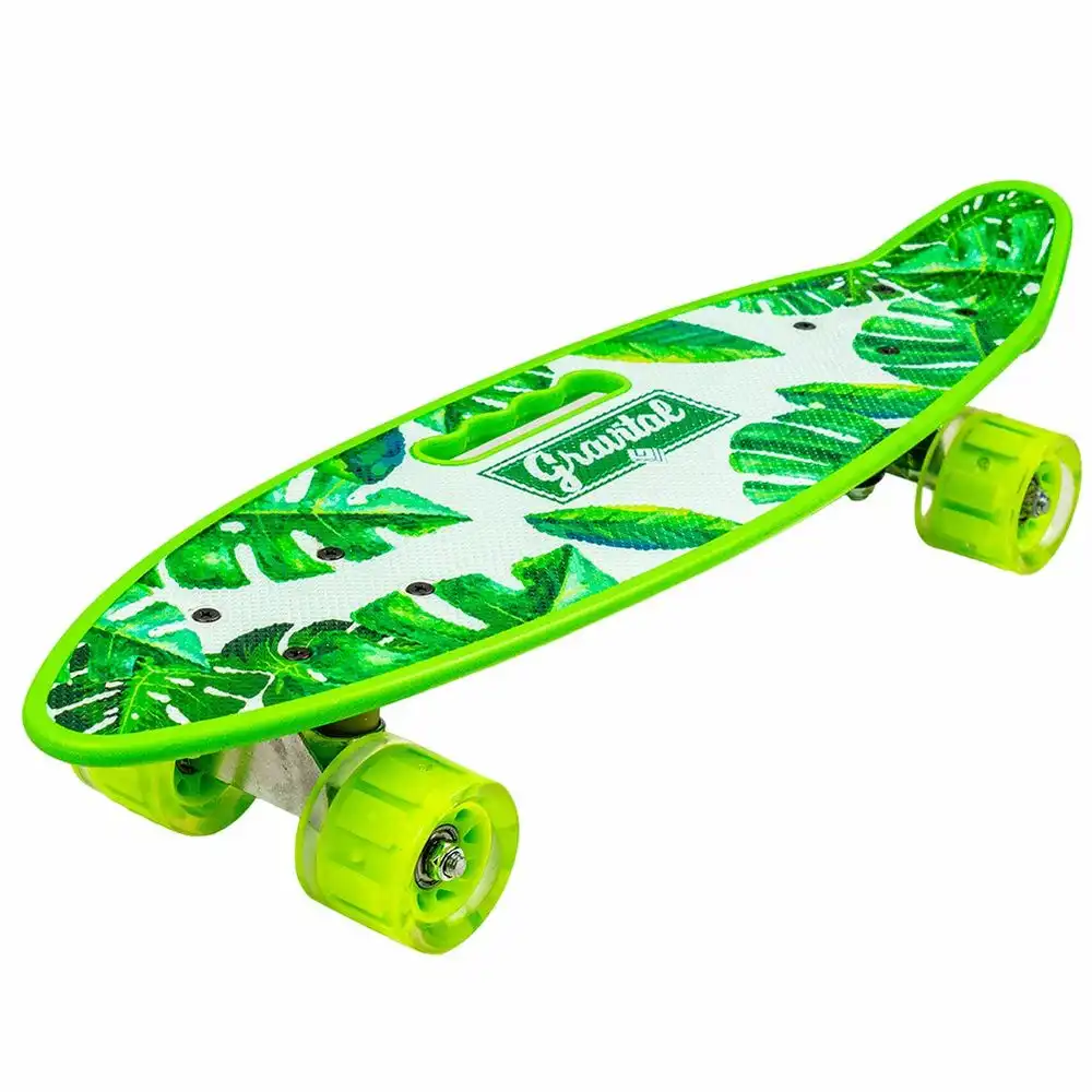 Colorful Mixed Shapes Green Skate Board - 212