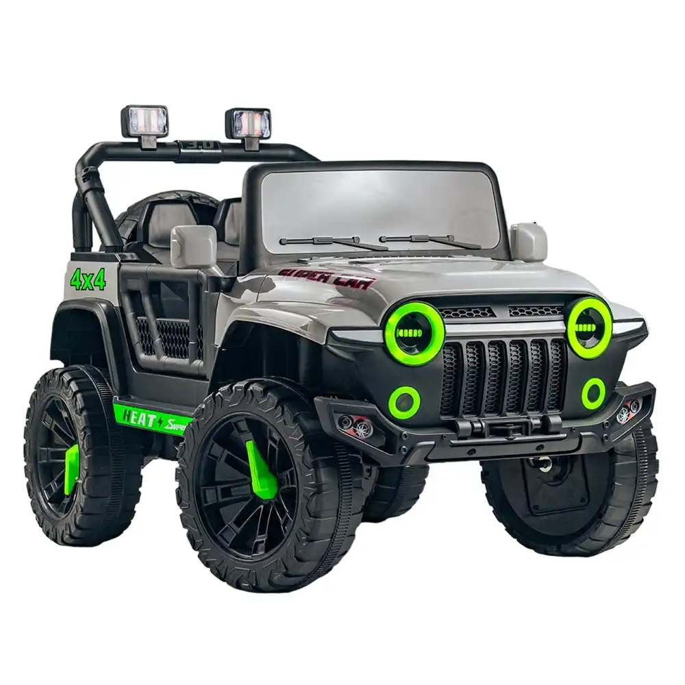 Poky Electric Rides-on for Kids with Remote Control - Grey - ST-30