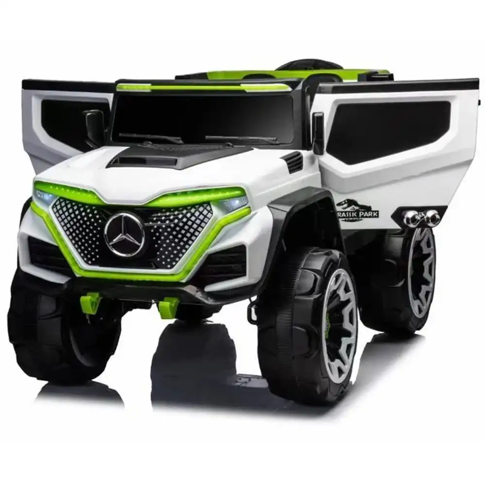 Underdog Electric Rides-on Car for Kids with Remote Control - White - BH-1618