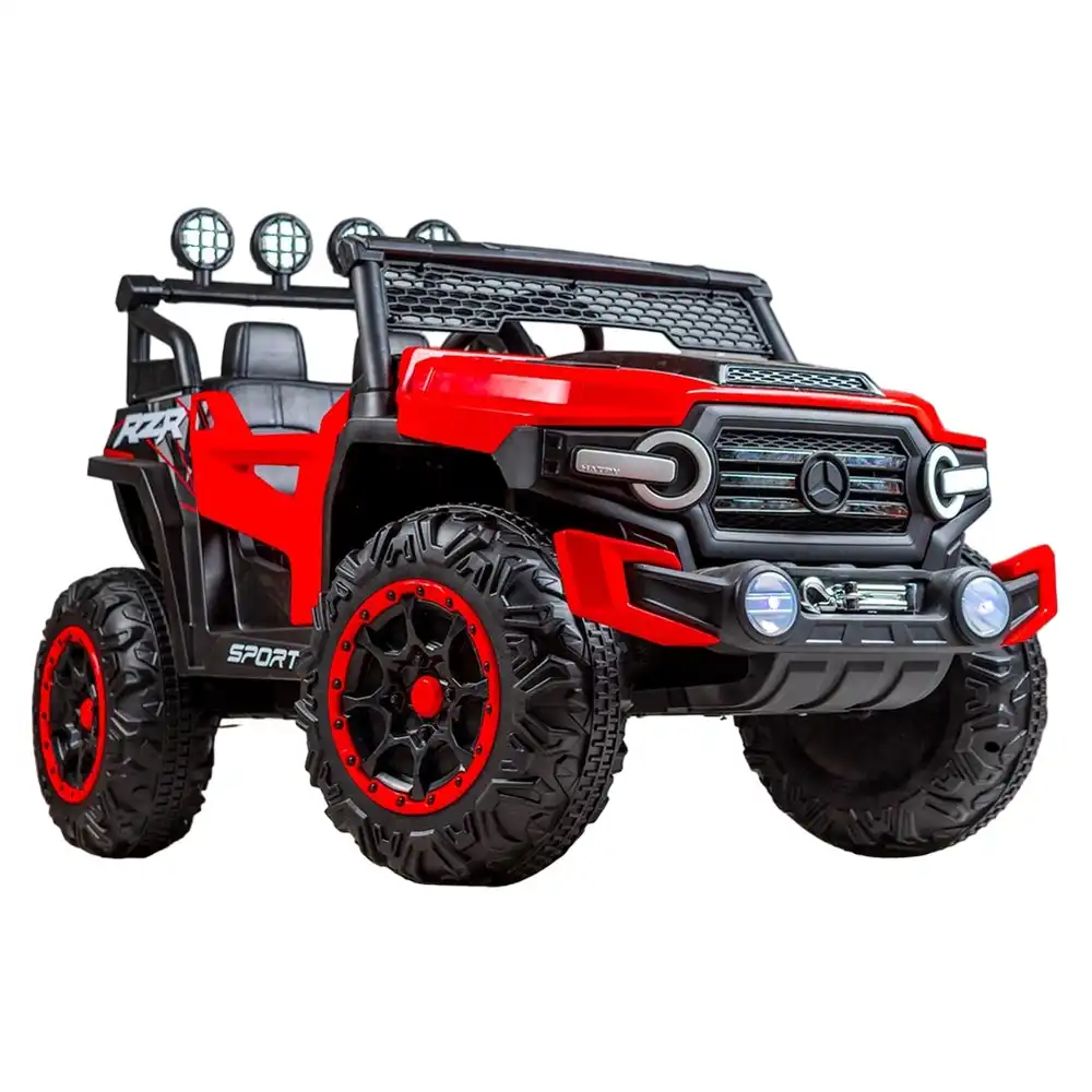 Devil Electric Ride-on Car for Kids with Remote Control - Red - QWD-999