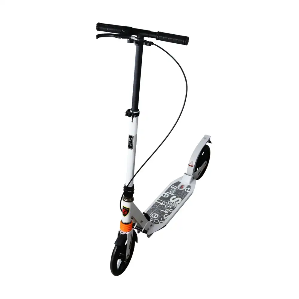 Foldable Scooter with 2 Wheels - White - SC-850