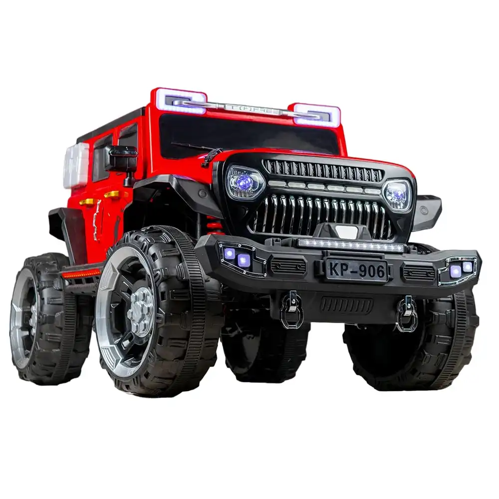 Clio Electric Rides-on Car for Kids with Remote Control - Red - KP-906