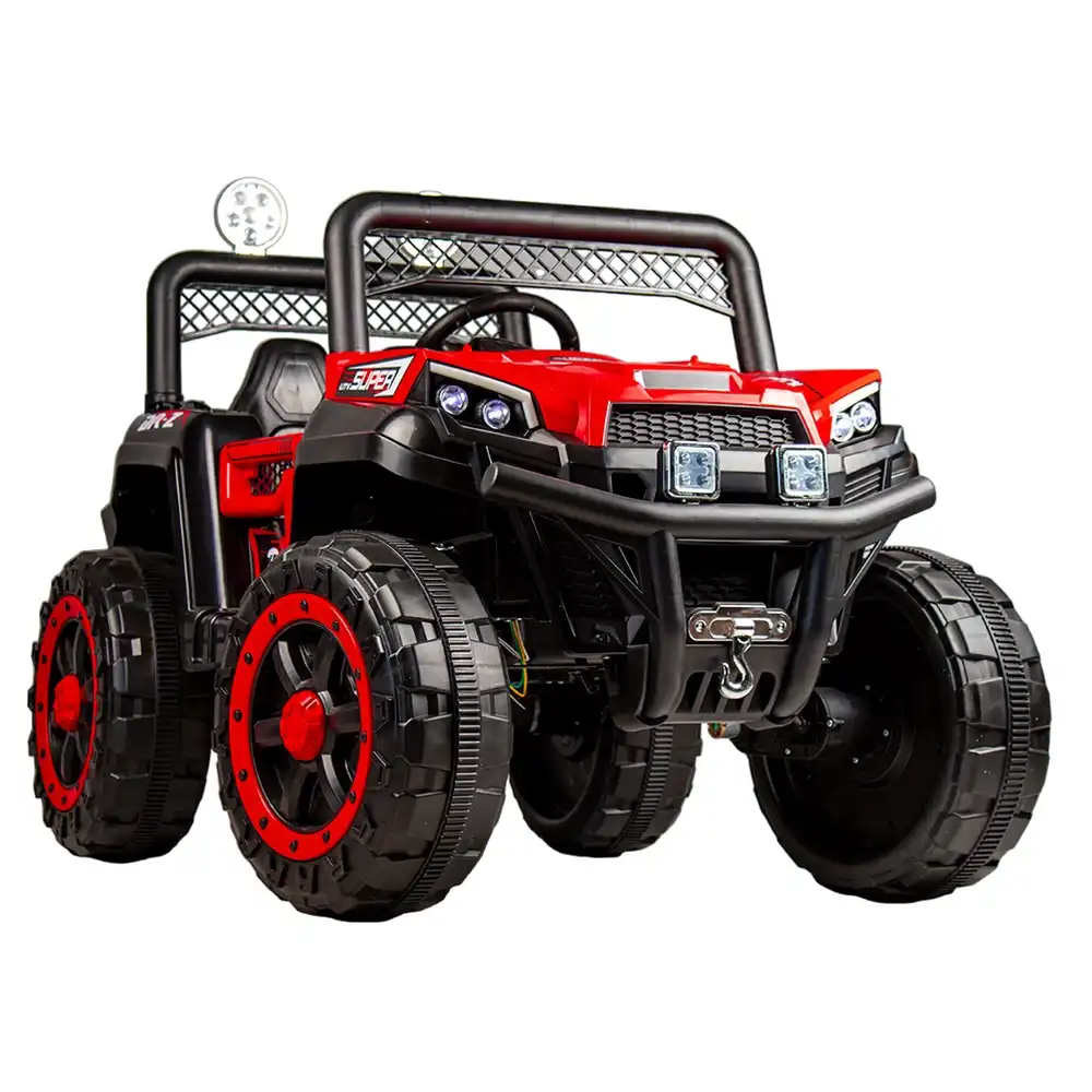 Billy Bob Electric Rides-on Car For Kids with Remote Control - Red - YT-1388