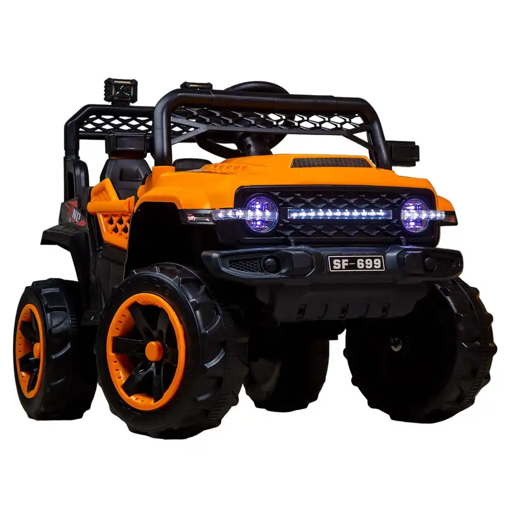 Lola Electric Rides-on Car for Kids with Remote Control - Orange - SF-699