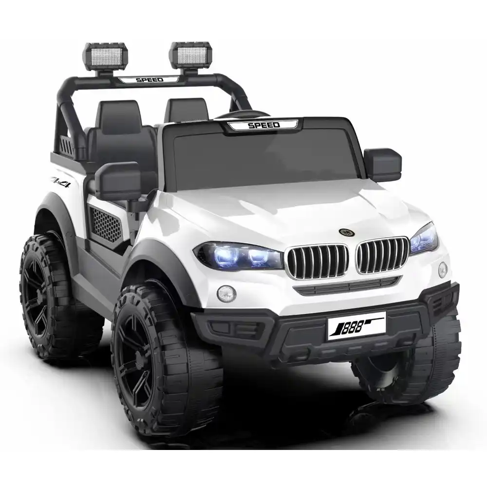 BMW X3 Electric Rides-on Car for Kids with Remote Control - White - 21B