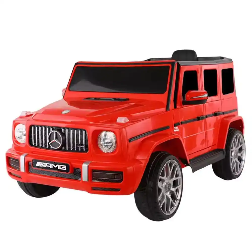 Mercedes G-Class Electric Rides on Car for Kids with Remote Control - Red - 998
