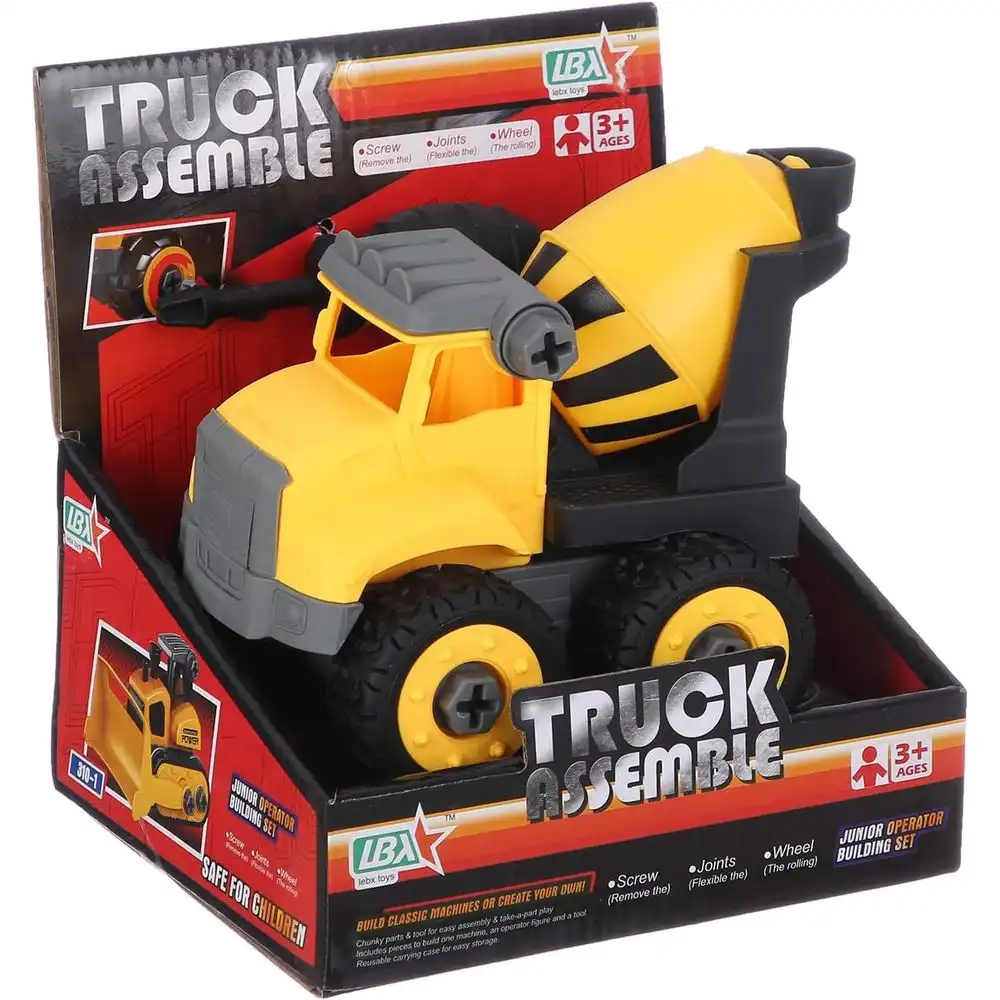 Building Truck Assemble Mixer truck - 314-1