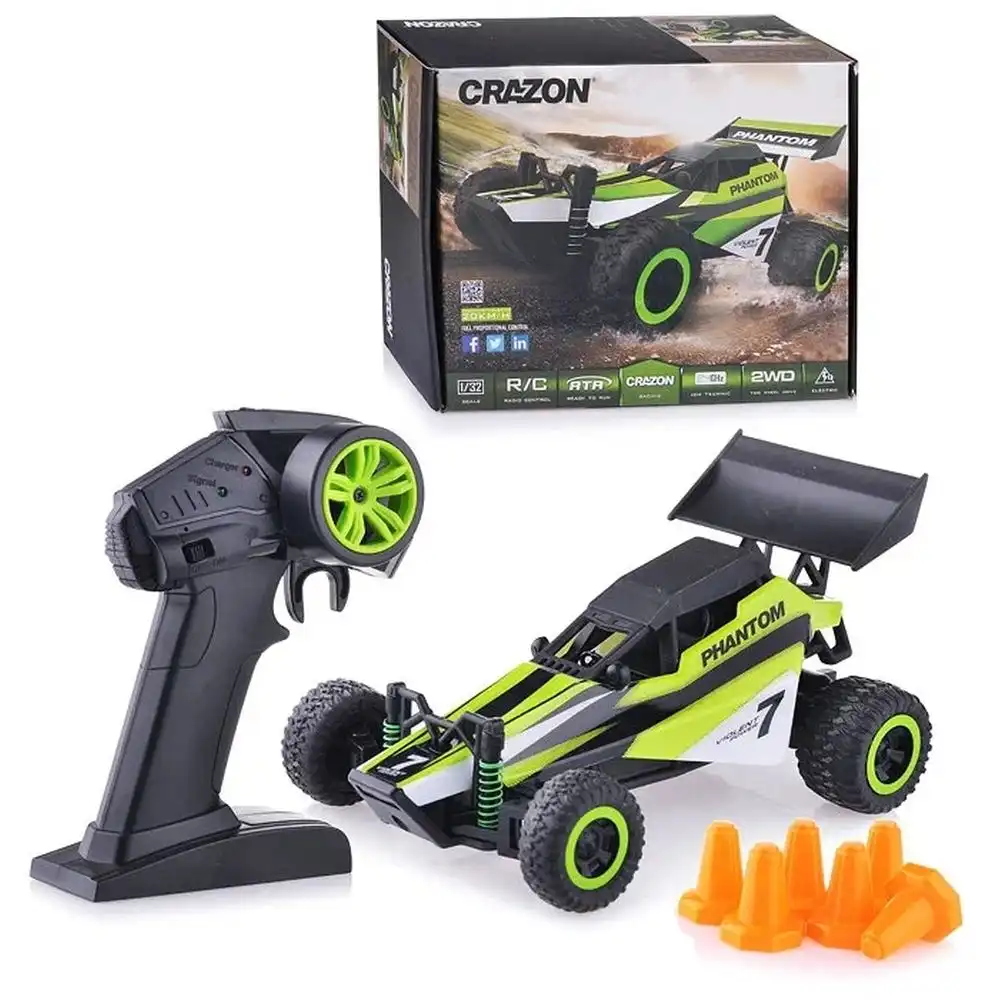 Crazon Phantom Green Buggy Car 1/32 with Remote Control - 173201