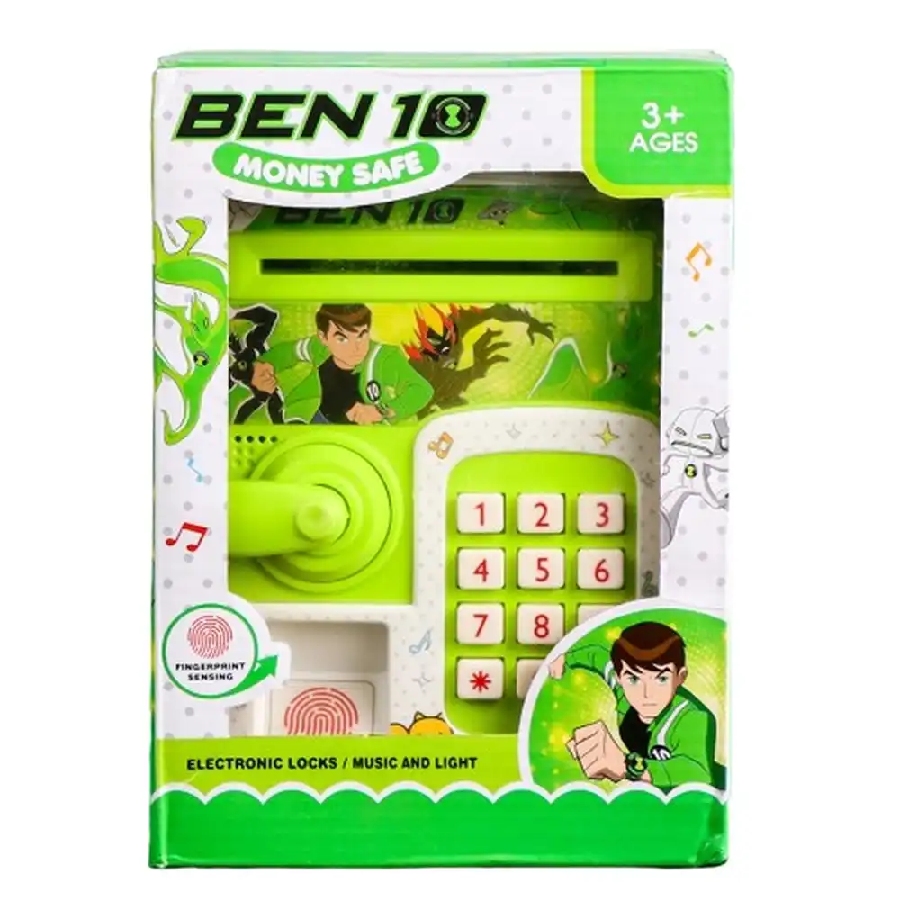 Ben 10 Money Safe Saving Box with Fingerprint - YHD-3002