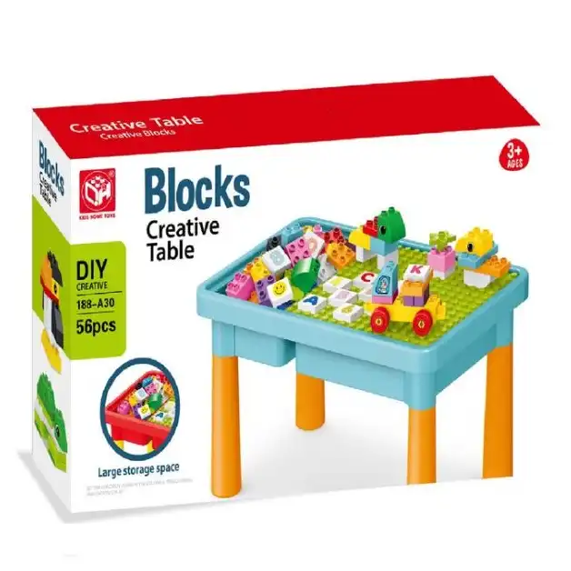 Blocks Creative Table 56 Pieces - 188-A30