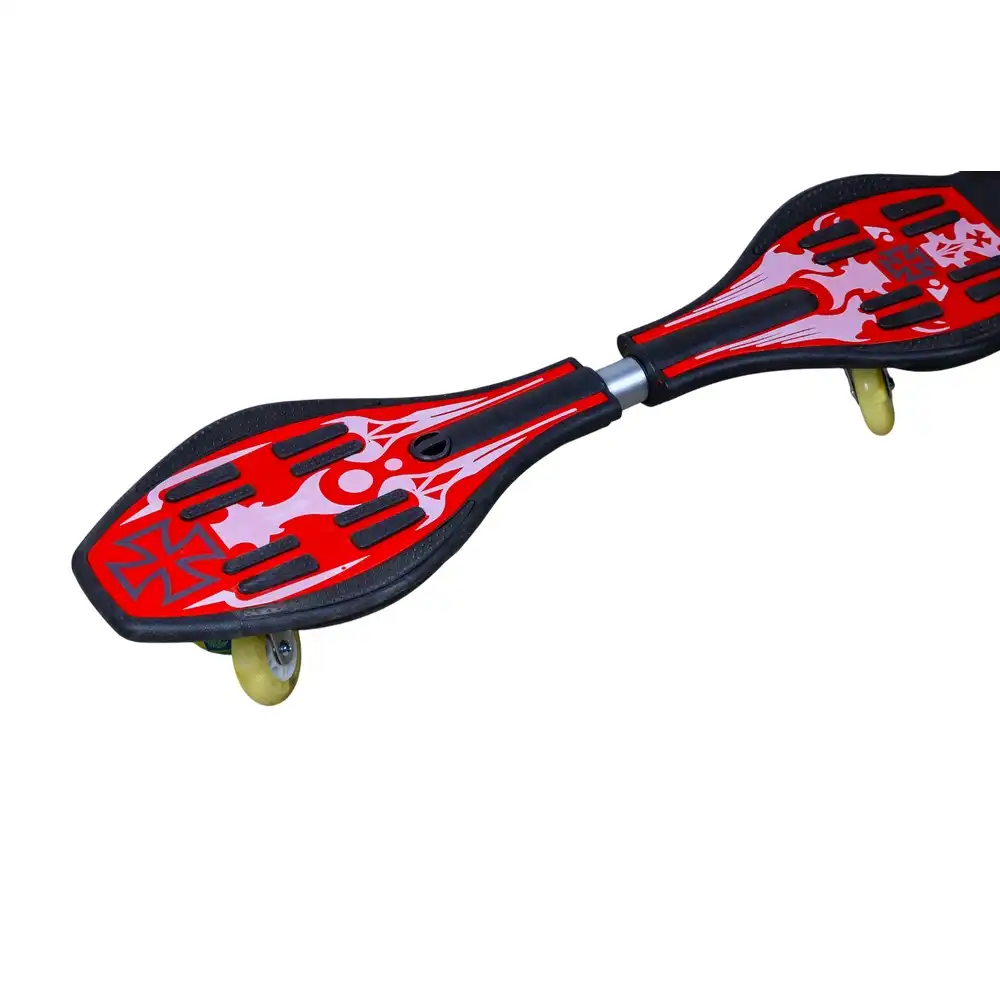 Caster Ripstick Wave Skateboard - Red Shape 2- RG-17