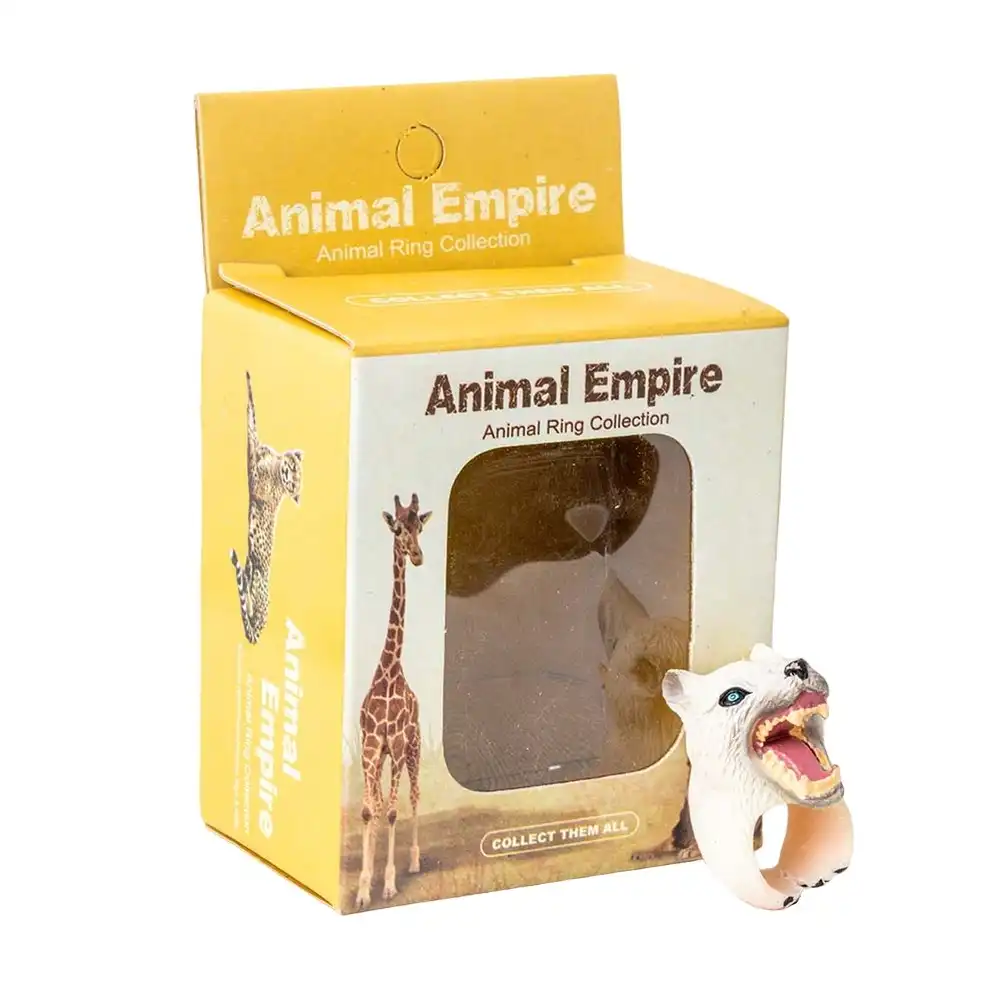 Animal Empire Ring Collection Wolf - ZZ16203