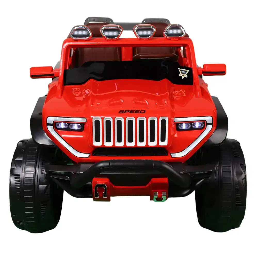 Candida Electric Rides on Car for Kids with Remote Control - Red - D-HB185