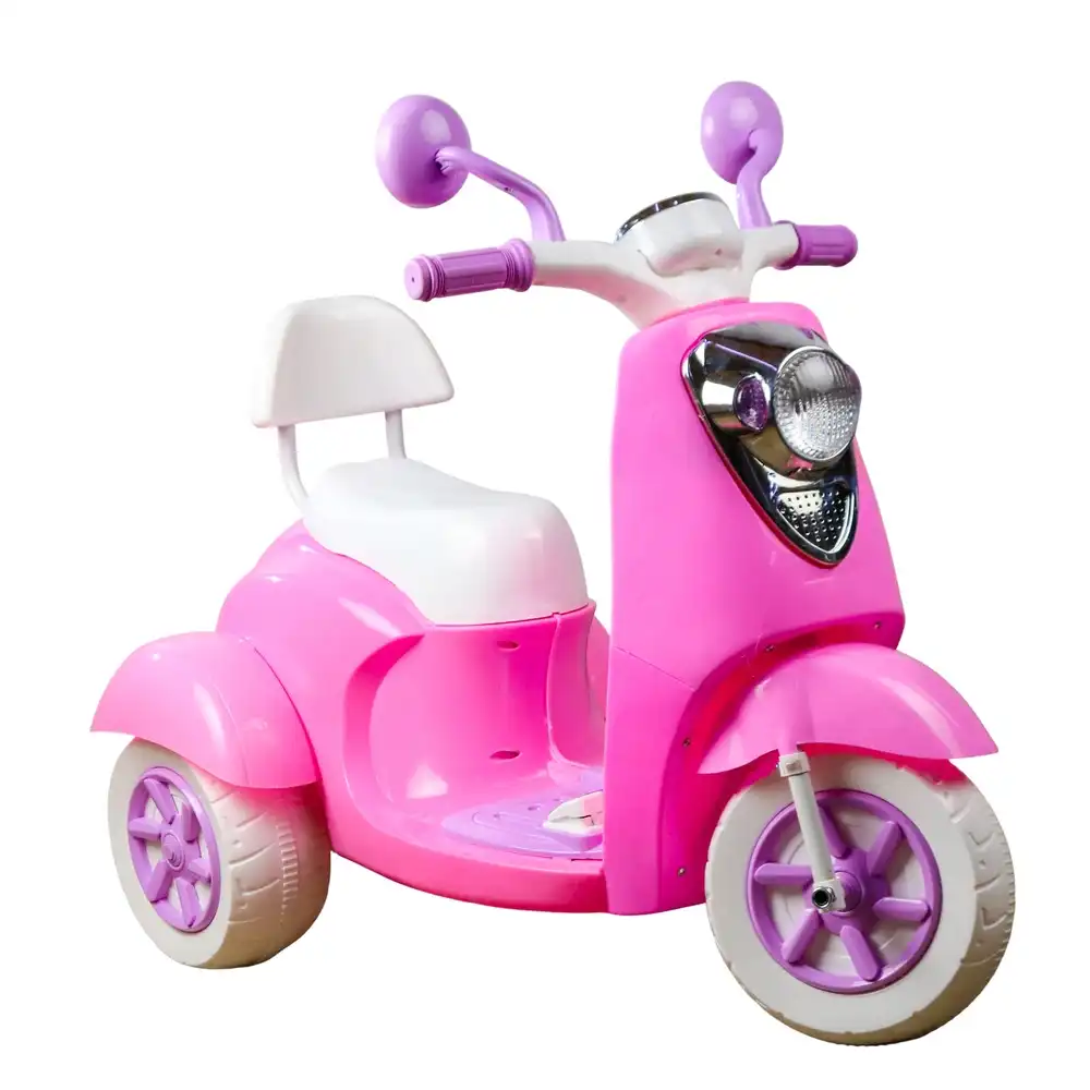 Frozen Electric Ride-on Motorcycle for Kids - Pink - QM168