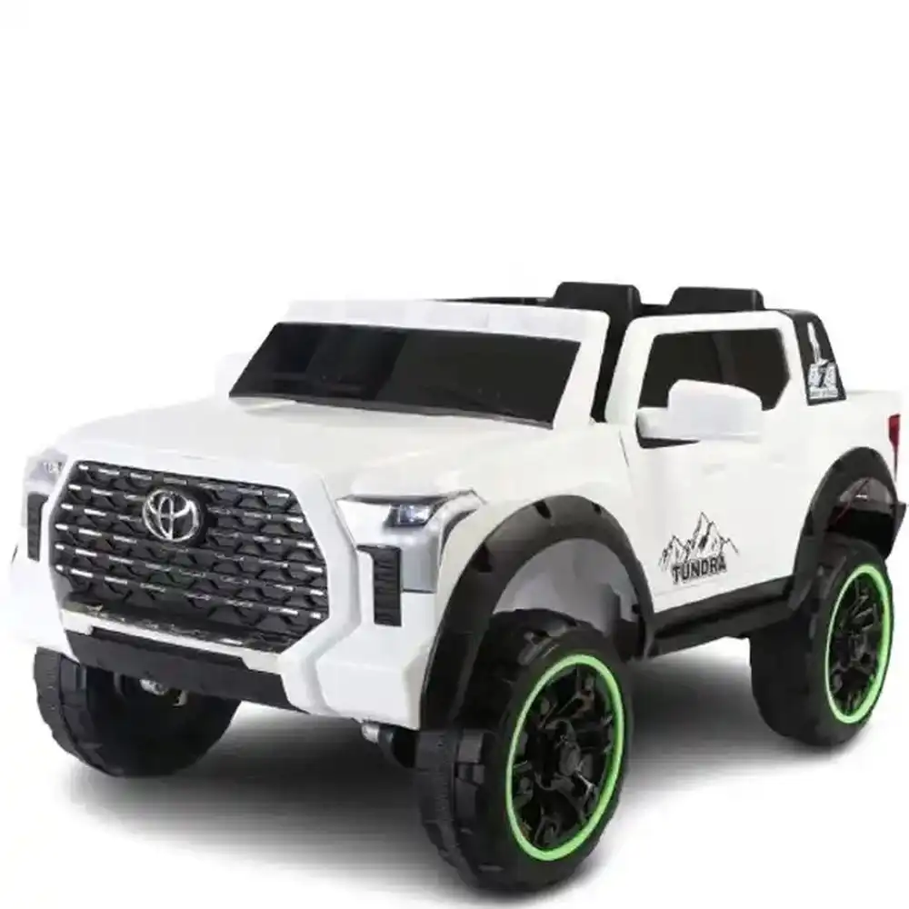 Viking Electric Rides on Car for Kids with Remote Control - White - KQT-57