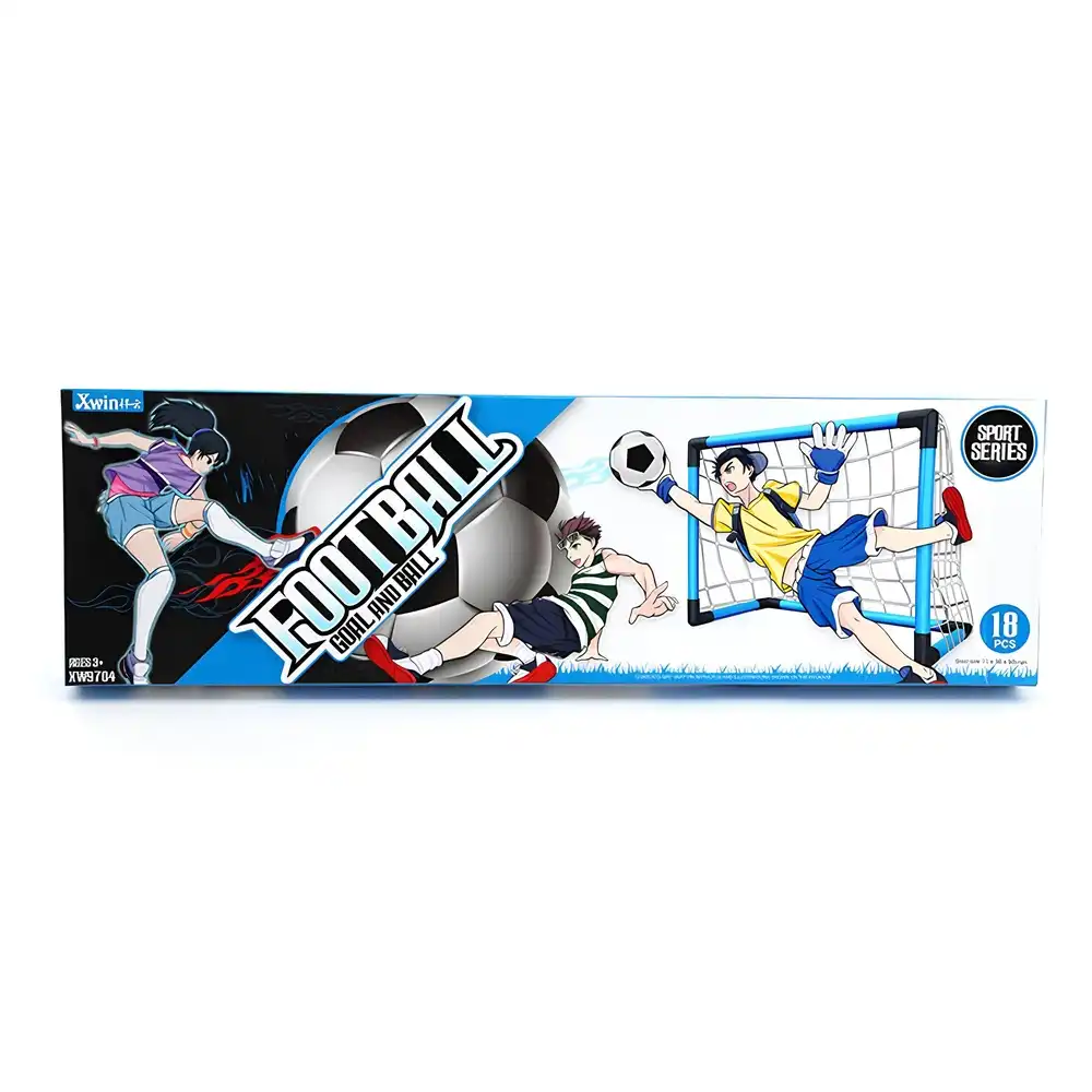 Football Goal & Ball 18 Pieces - F1317