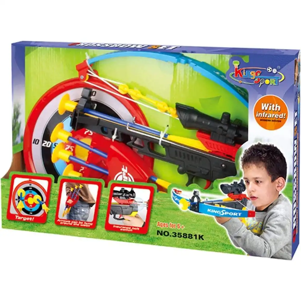 Kings Sport  - Crossbow Gun Set With Laser Scope - 35881k