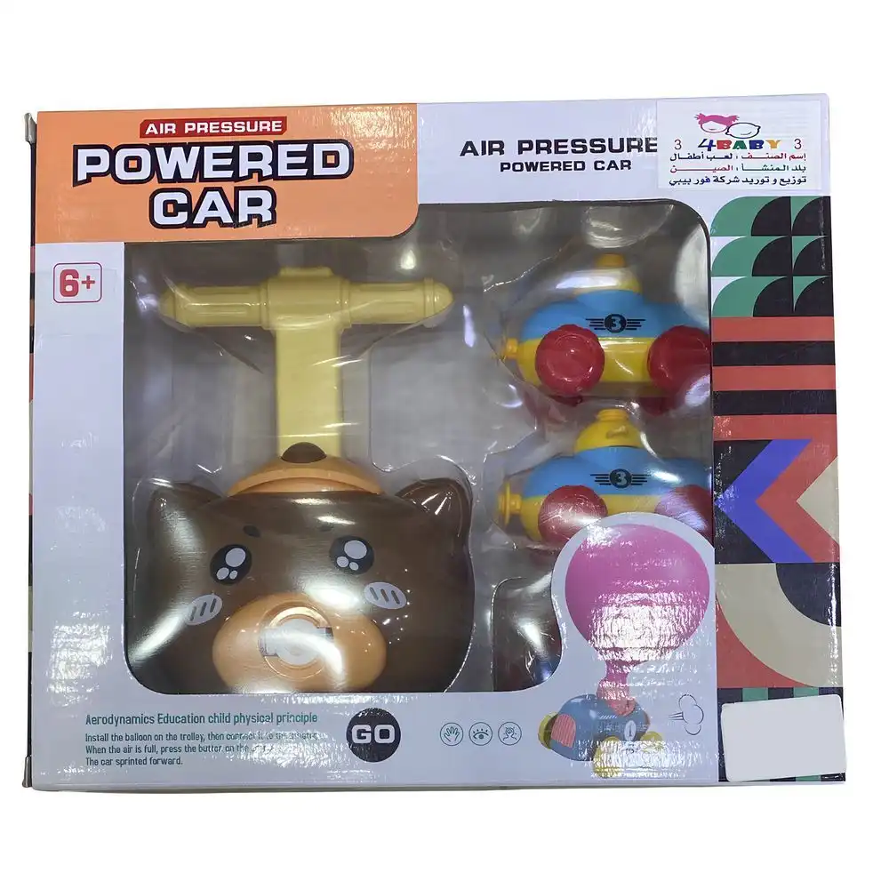 Air Pressure Powered Car For Inflate a balloon - P21340