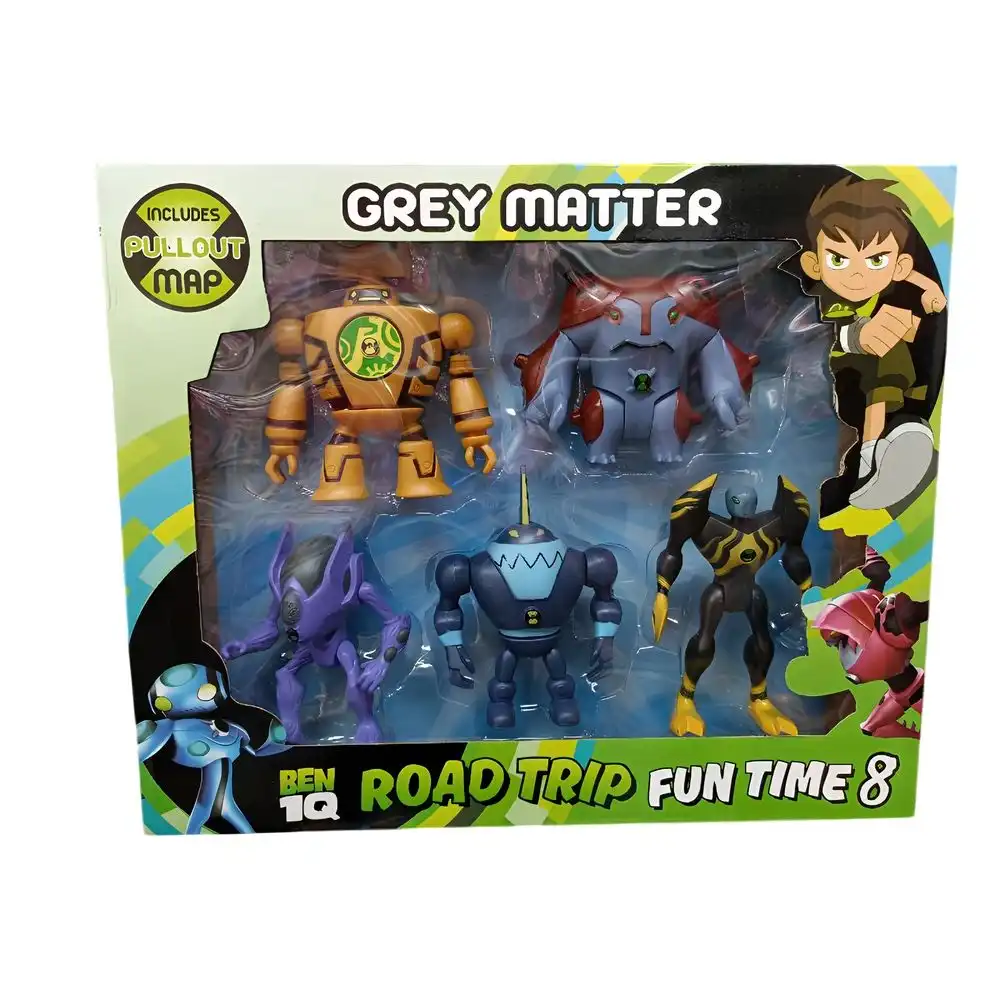 Grey Matter Ben 10 Road Trip Fun Time 5 Pieces - BEN10