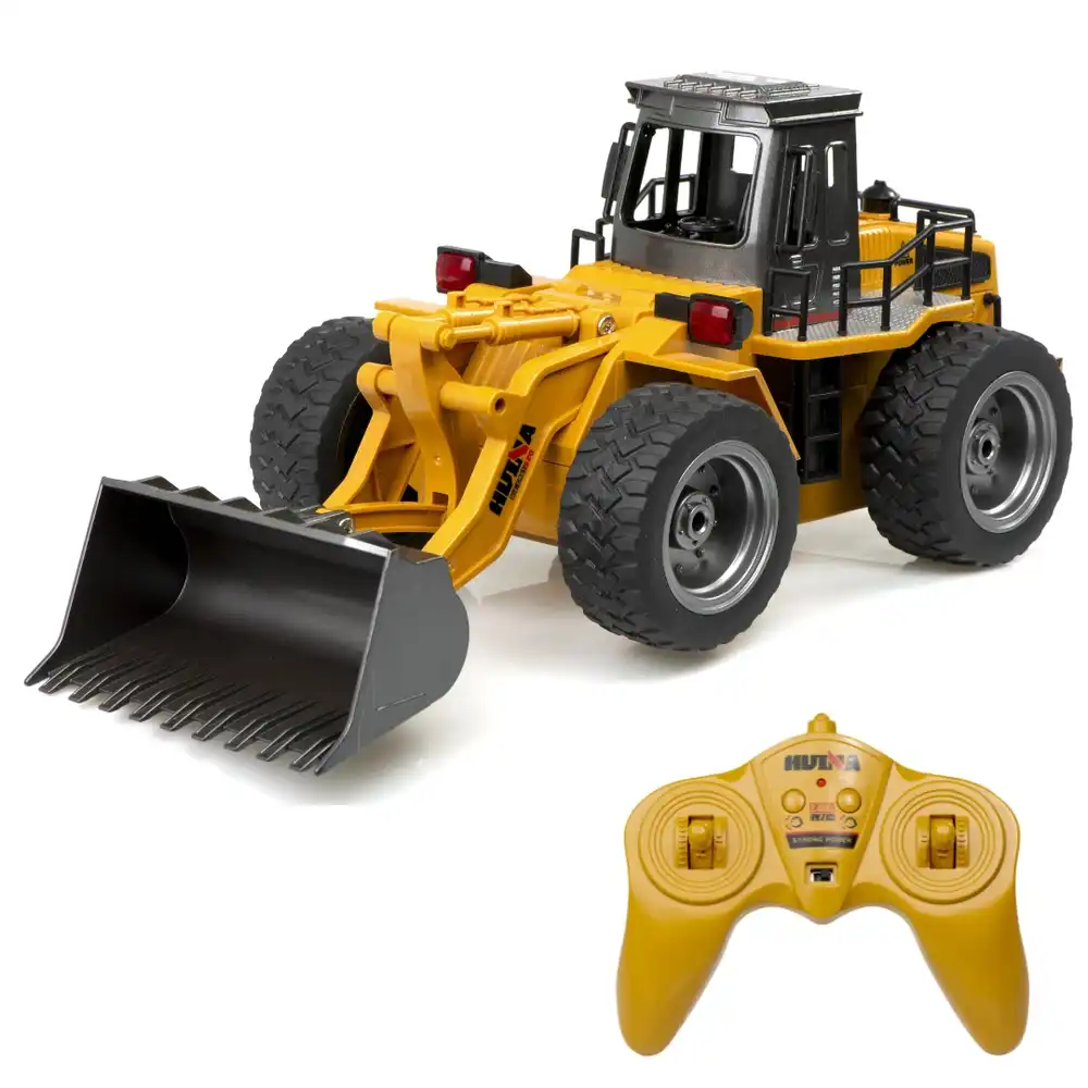 Bulldozer Die Cast Construction Vehicle 1/18 with Remote Control - 1520