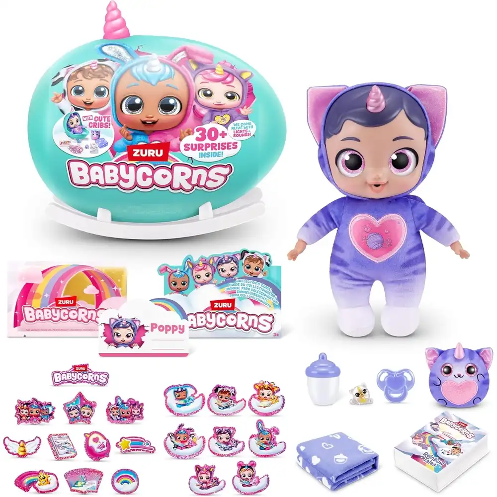 Zuru - Babycorns Doll 30 Surprises - Kitten - 92108