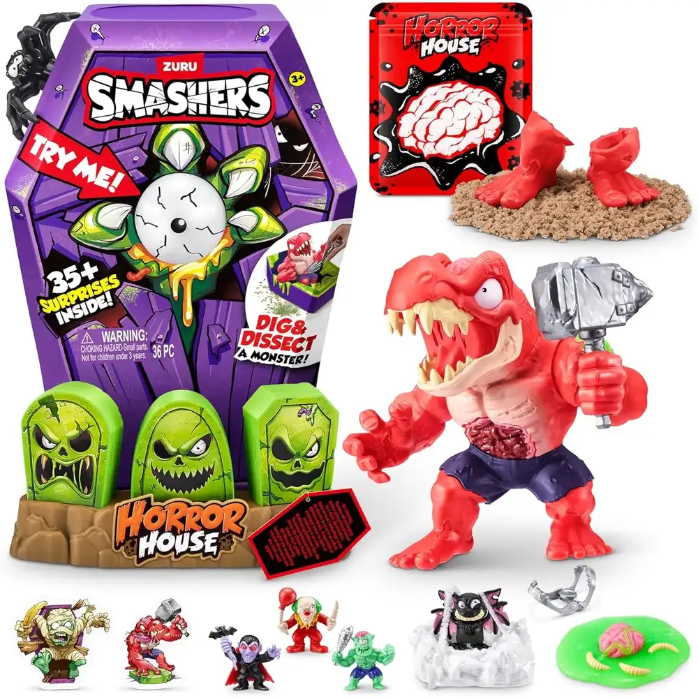 Zuru - Smashers Horror House 35 Surprises - Zombie Rex - 74124