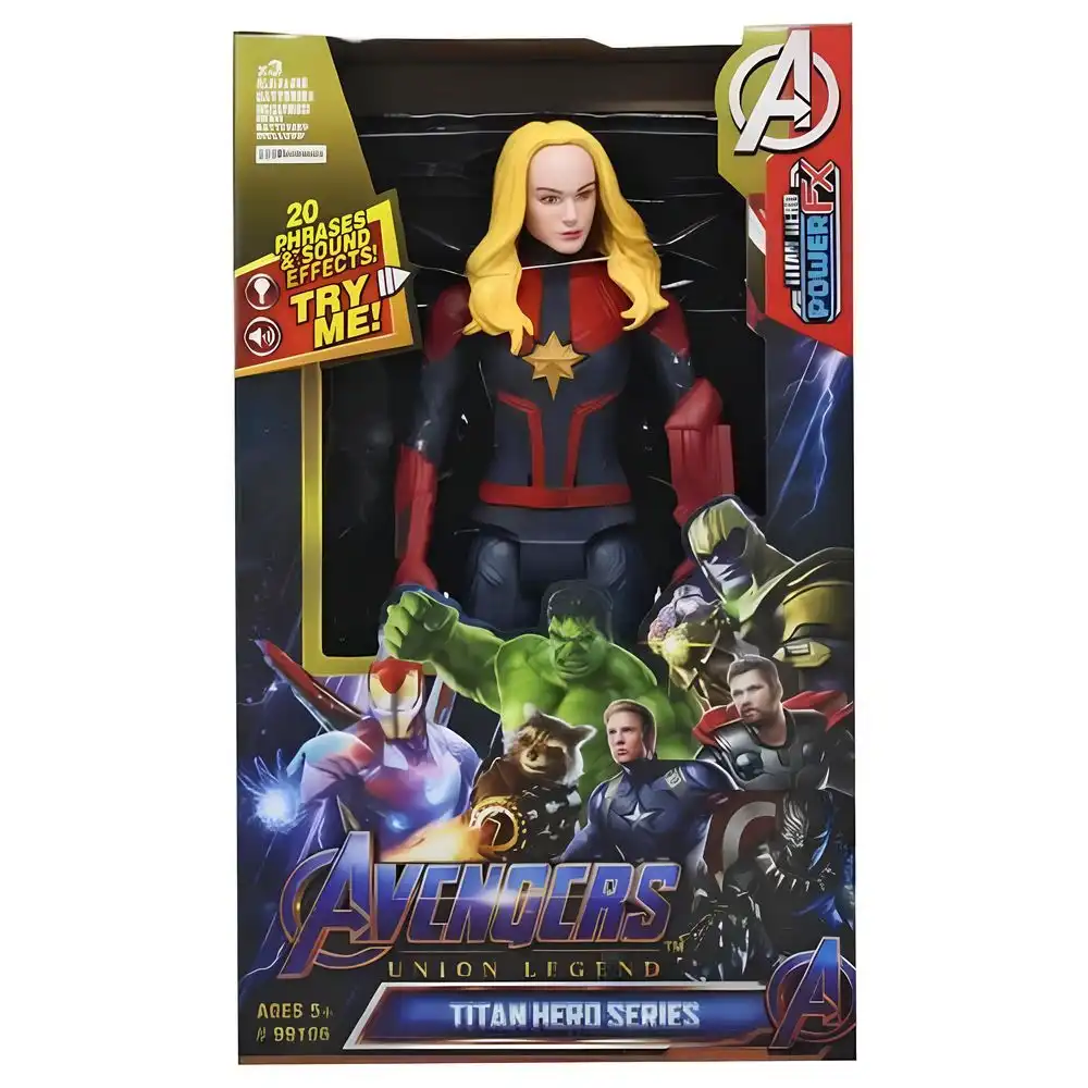 Captain Marvel Figure With Lights and Sounds - 99106