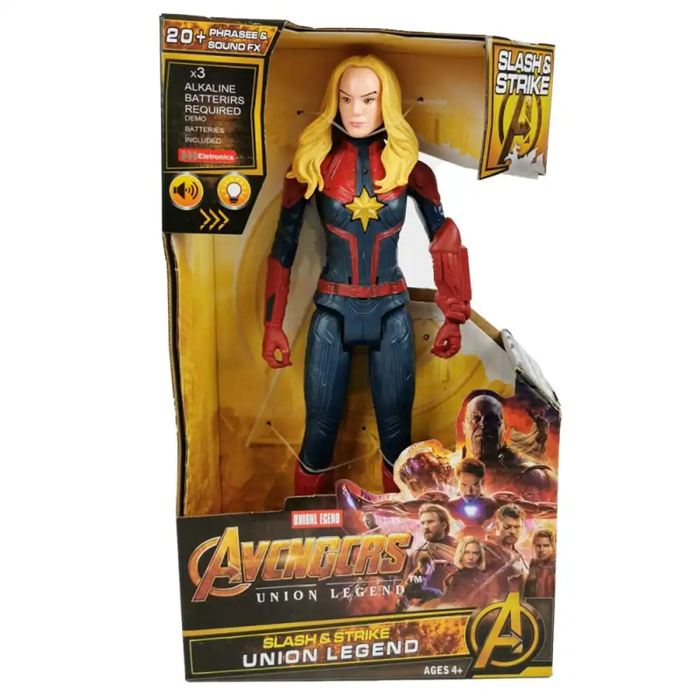 Avengers Union Legend Captain Marvel Model 1With Lights And Sounds - 1790