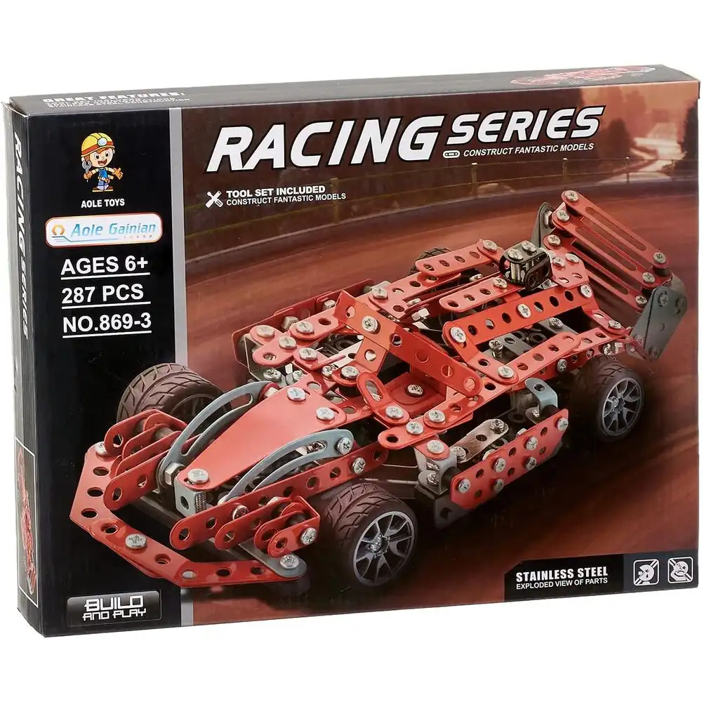 Racing Series Construction Set Raing Car 287 Pieces - 869-3