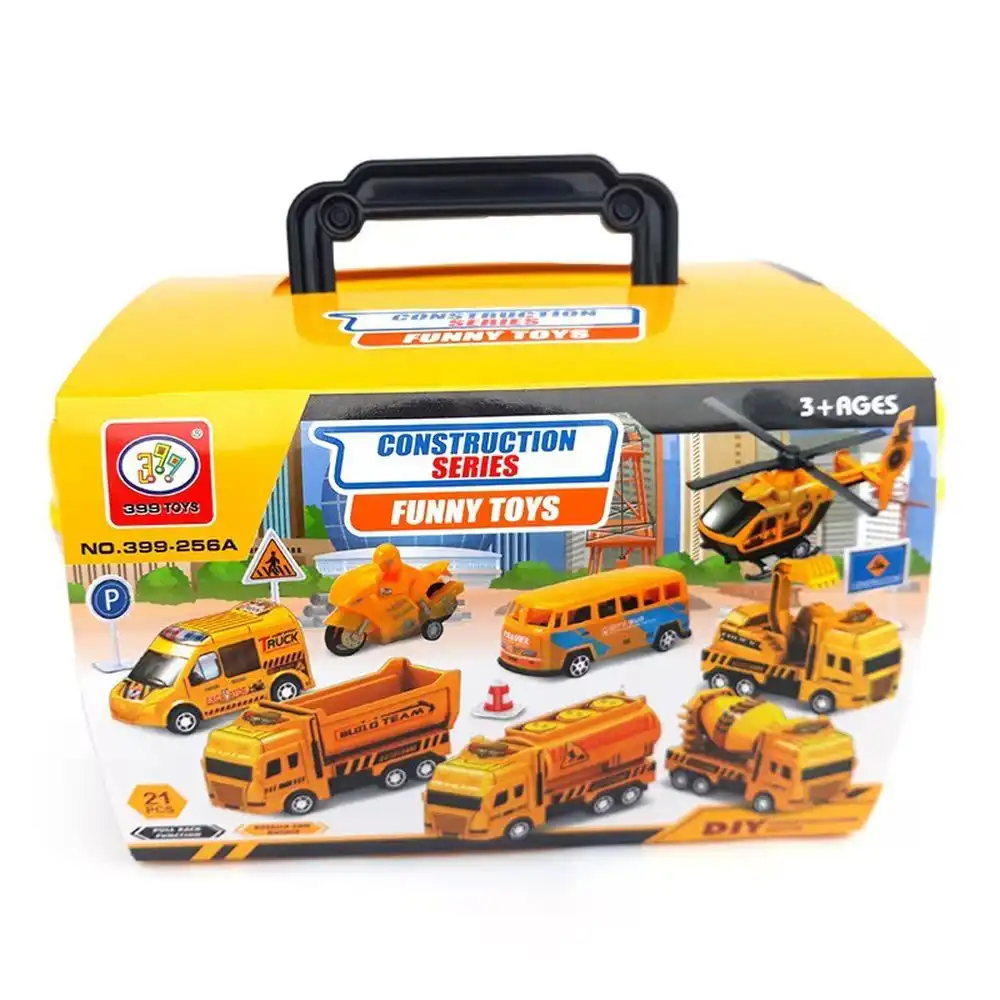 Construction Series Funny Toys 21 Peices - 399-256A | Toyagator